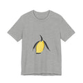 Artist Link: Penguin Watercolor Tee — Minimal Yellow Penguin Graphic T-Shirt